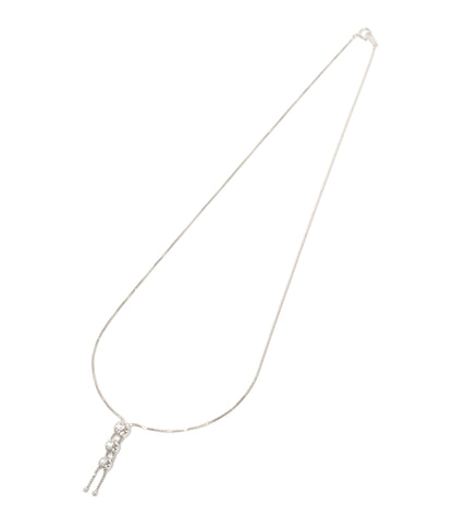 TASAKI ネックレス K18WG ダイヤ0.39ct レディース タサキ