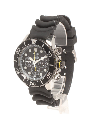 SEIKO 腕時計 ダイバーズ プロスペックス PROSPEX ソーラー ブラック V175-0AD0 レディース メンズ セイコー
