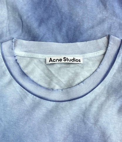 Acne Studios 半袖 スプレー加工ロゴTシャツ ダメージ加工 CL0196 メンズ SIZE M アクネ ストゥディオズ