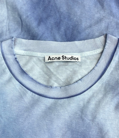 Acne Studios 半袖 スプレー加工ロゴTシャツ ダメージ加工 CL0196 メンズ SIZE M アクネ ストゥディオズ
