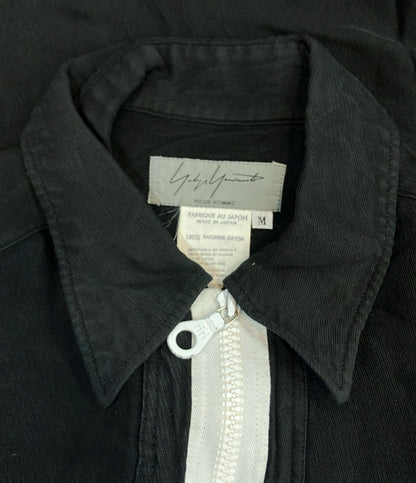 Yohji Yamamoto POUR HOMME 半袖 シャツ メンズ SIZE M ヨウジヤマモトプールオム