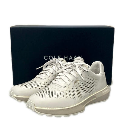 美品 COLE HAAN ローカットスニーカー グランドプロ アッシュランド レーザーパーフ スニーカー C40038 メンズ SIZE 7.5 コールハーン