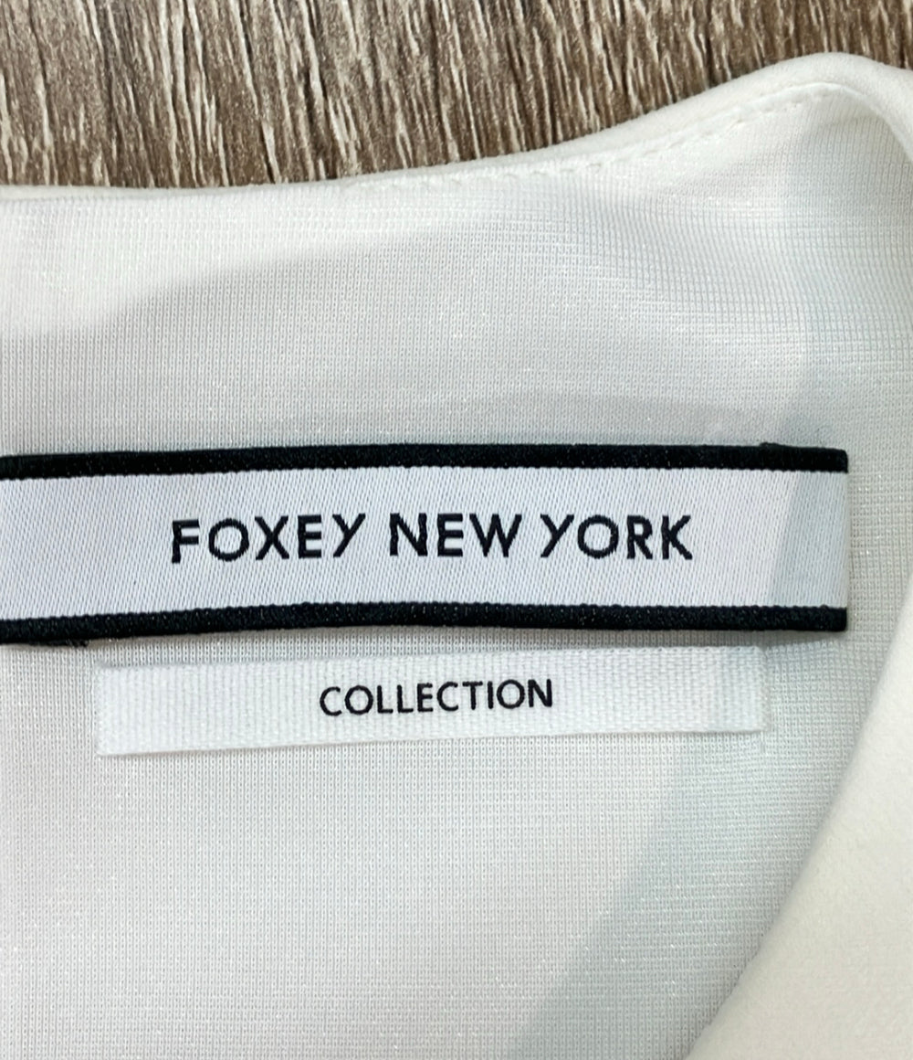FOXEY NEW YORK ノースリーブワンピース COLLECTION フロント切り替え