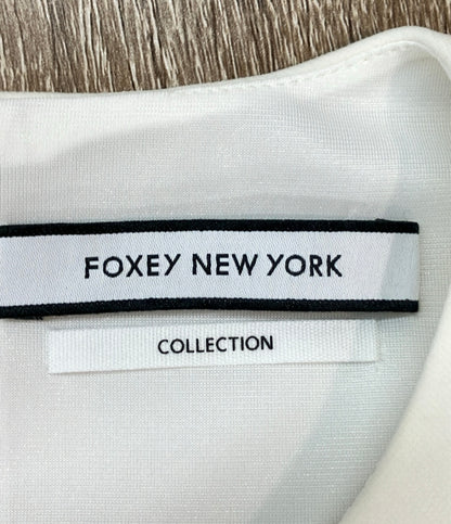 FOXEY NEW YORK ノースリーブワンピース  COLLECTION フロント切り替え 35645-MSOFG109L レディース SIZE 38 (M) フォクシー ニューヨーク