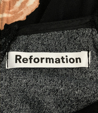 リフォーメーション 長袖ワンピース 花柄 レディース SIZE 0 (XS) Reformation