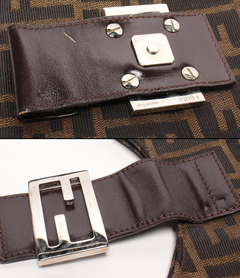 フェンディ ショルダーバッグ 肩掛け マンバケット ズッカ レディース FENDI