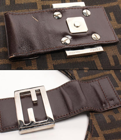 フェンディ ショルダーバッグ 肩掛け マンバケット ズッカ レディース FENDI