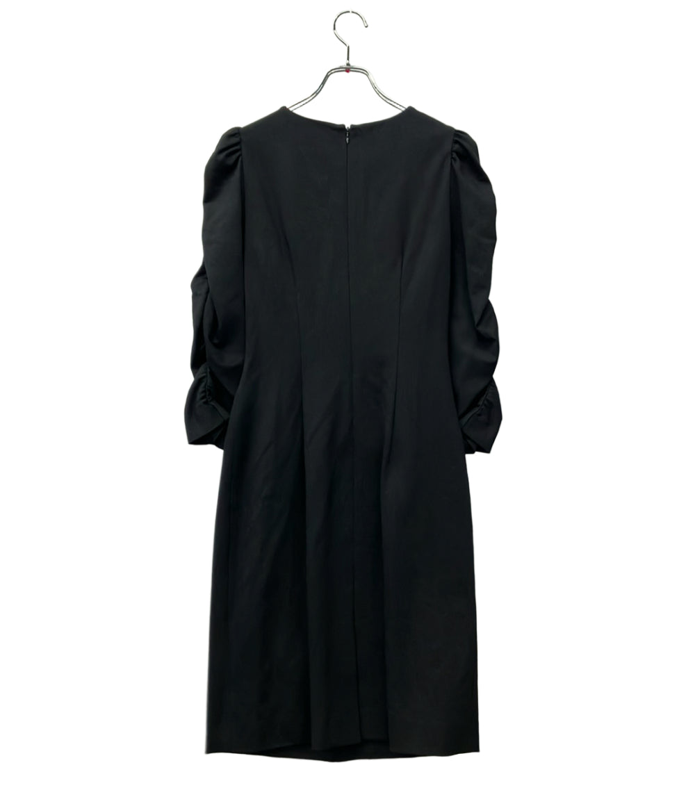 美品 Kate Spade 長袖ワンピース リューシェポンテドレス KF798 レディース SIZE 2 (L) ケイトスペード
