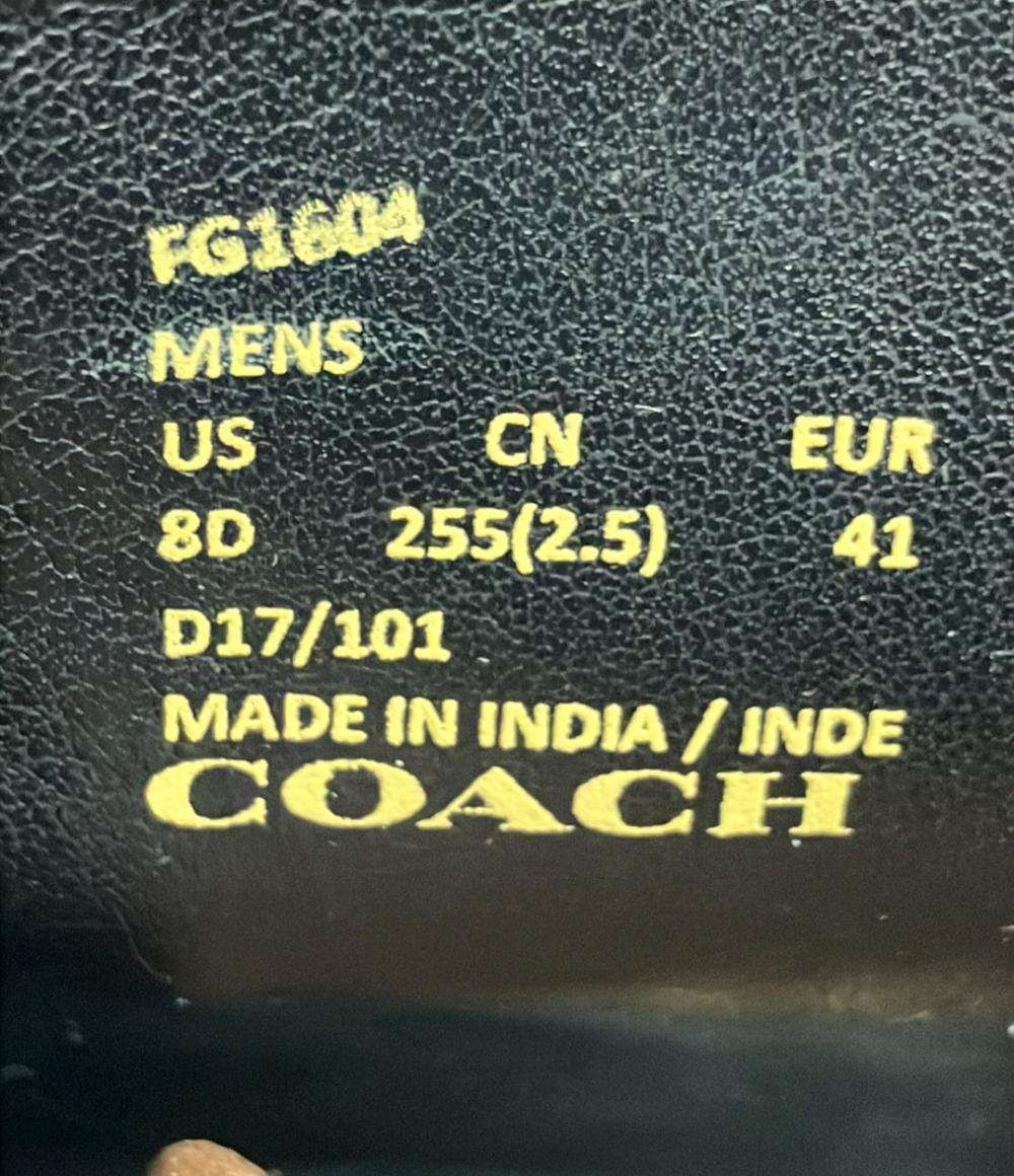 COACH レースアップブーツ メンズ SIZE US 8 D (26cm) コーチ