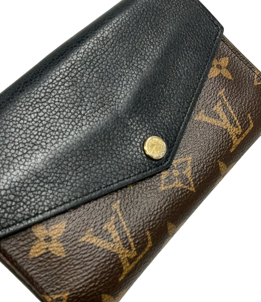 LOUIS VUITTON 二つ折り財布 Wホック ポルトフォイユ パラス コンパクト モノグラム M60990 レディース ルイ・ヴィトン