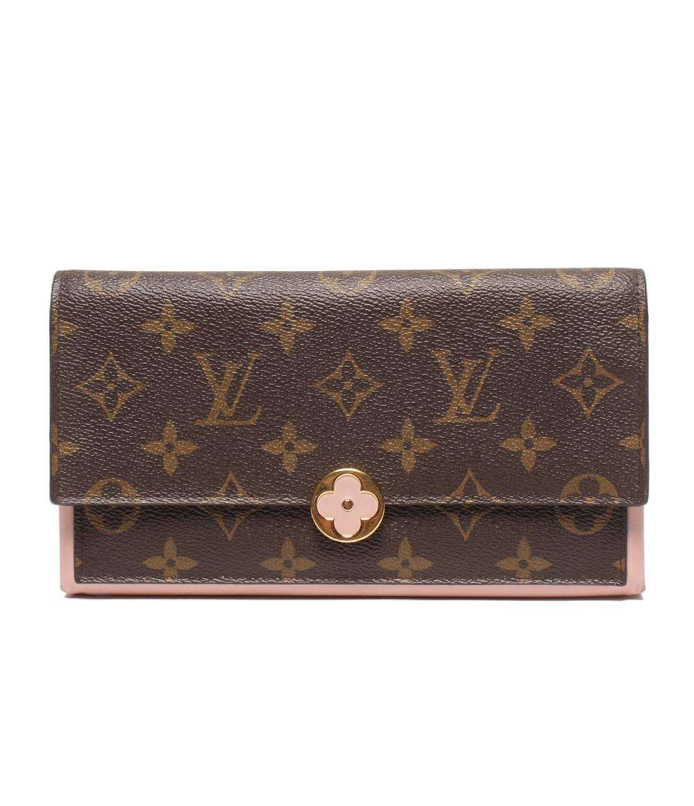 LOUIS VUITTON 長財布 ポルトフォイユ フロール モノグラム M64586 レディース ルイ・ヴィトン