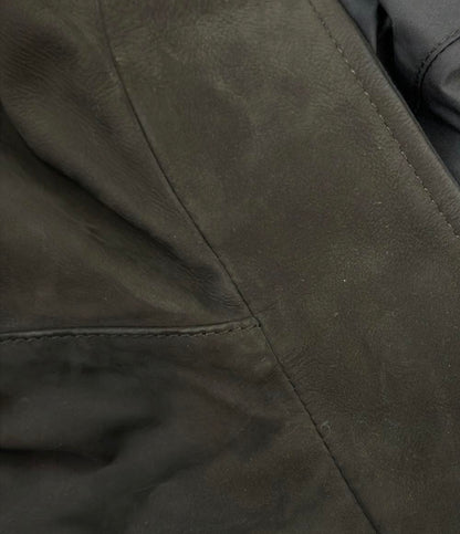 Ermenegildo Zegna リバーシブルジャケット レザージャケット メンズ SIZE 46 エルメネジルドゼニア