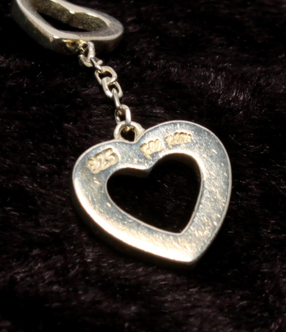 Folli Follie ネックレス SV925 ハートモチーフ レディース フォリフォリ