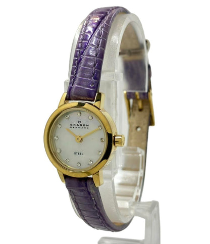 スカーゲン 腕時計 クオーツ シェル J345XSGLV8 レディース SKAGEN