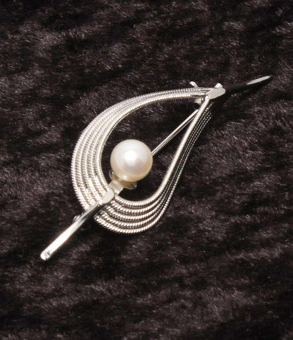 ミキモト ブローチ SV レディース MIKIMOTO