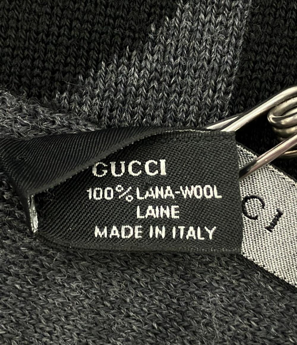 GUCCI マフラー ウール メンズ グッチ