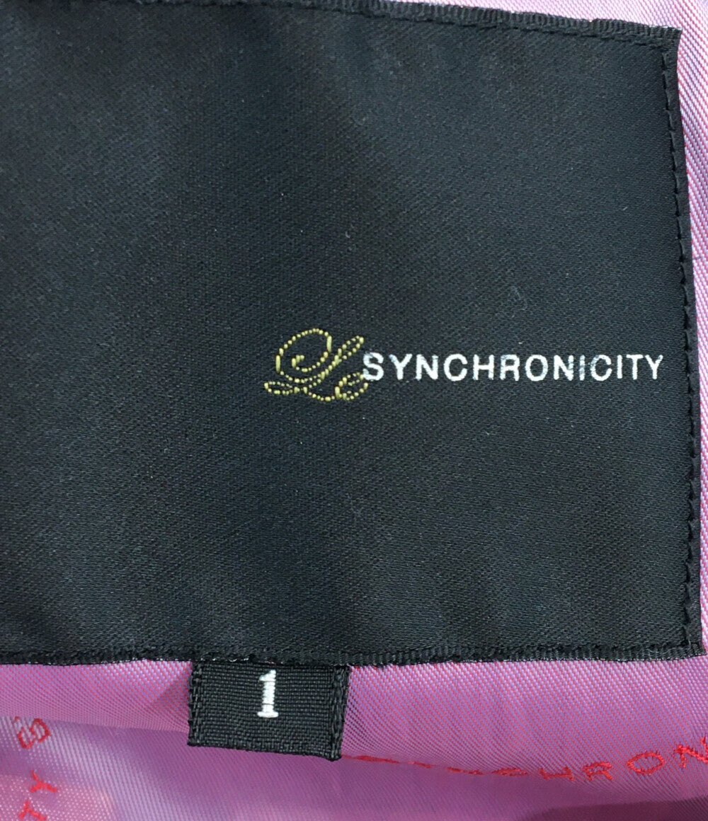 レザージャケット      レディース SIZE 1 (XS以下) synchronicity