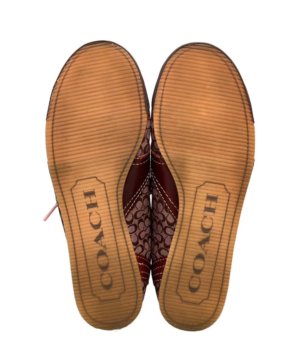 COACH ローカットスニーカー シグネチャー F289 レディース SIZE 5.5 コーチ