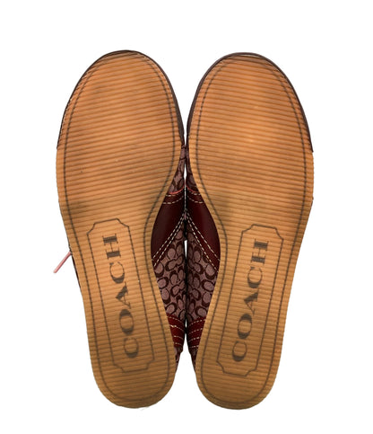 COACH ローカットスニーカー シグネチャー F289 レディース SIZE 5.5 コーチ