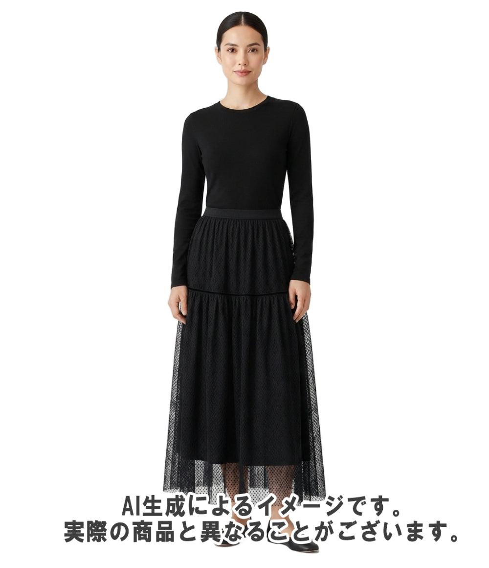 CECILIE BAHNSEN ドットチュールスカート レディース SIZE 6 (M) セシリーバンセン