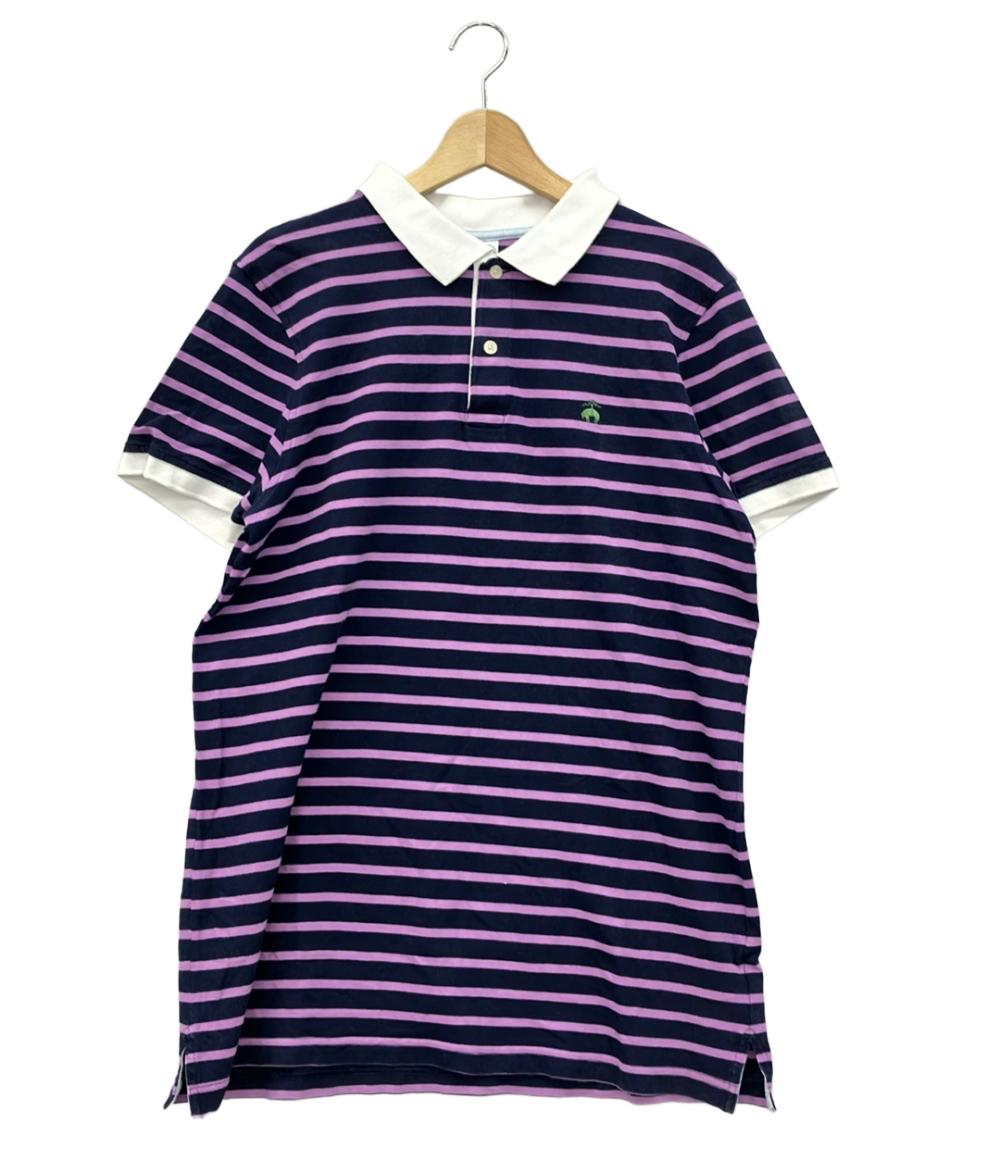 ブルックスブラザーズ 半袖ポロシャツ ボーダー メンズ SIZE L (L) Brooks Brothers