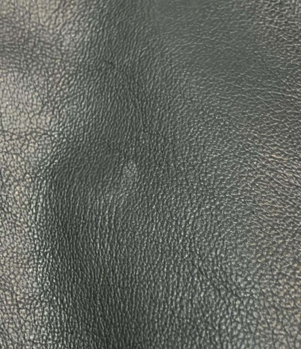 DIESEL レザージャケット ライダース シープ スキン 裏地レッド インポート メンズ SIZE M ディーゼル