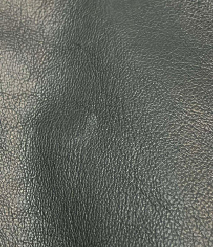 DIESEL レザージャケット ライダース シープ スキン 裏地レッド インポート メンズ SIZE M ディーゼル