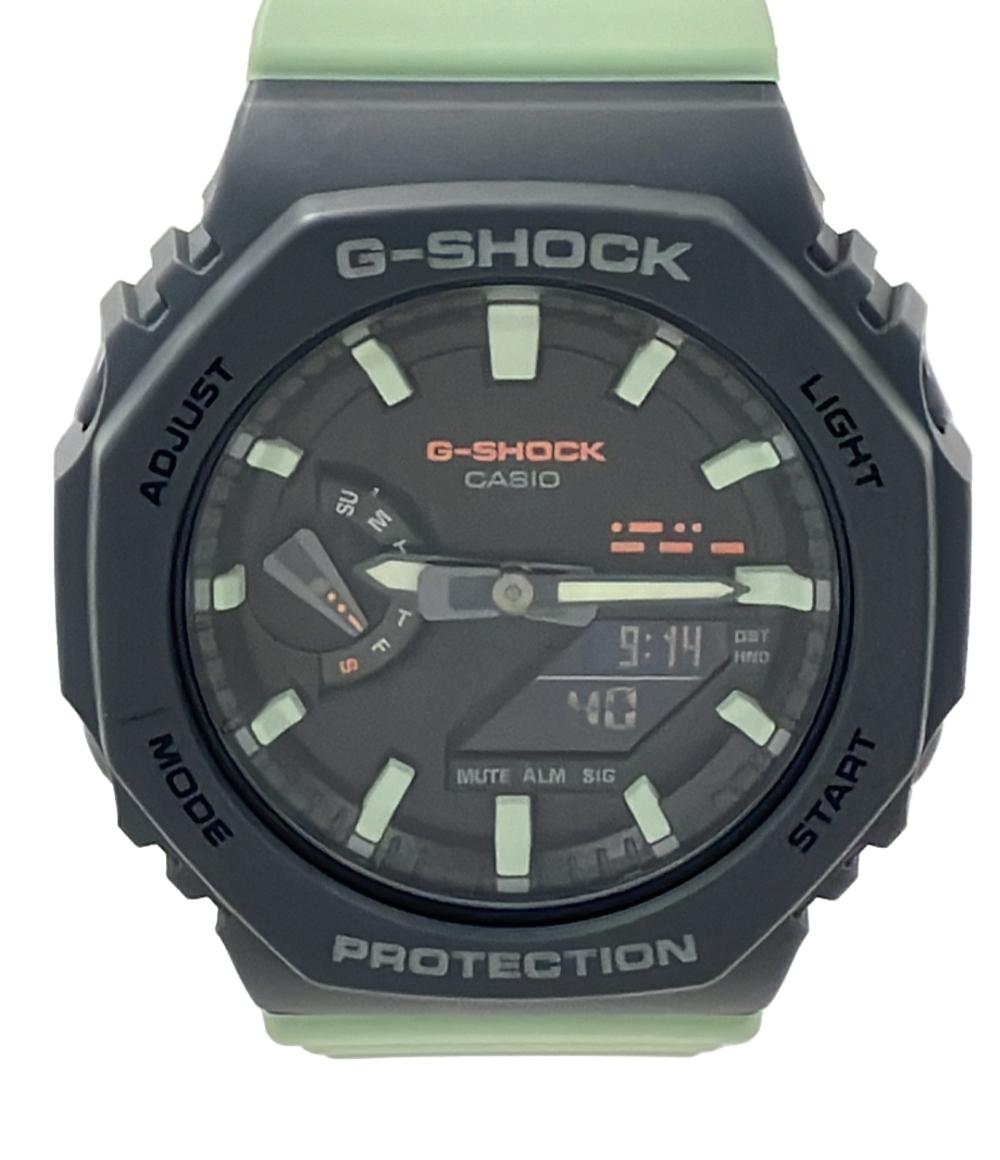 美品 カシオ 腕時計 G-SHOCK クオーツ ブラック GMA-S2100 レディース CASIO