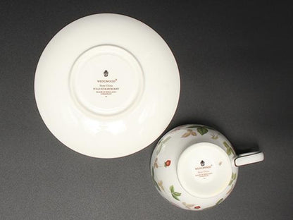 美品 WEDGWOOD カップ＆ソーサー 5客セット ワイルドストロベリー ウエッジウッド