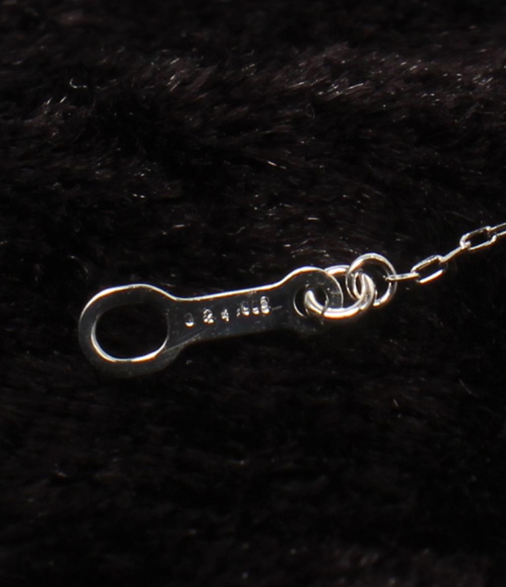 美品 ネックレス K18 K18WG ブルートパーズ アメジスト ペリドット シトリン レディース