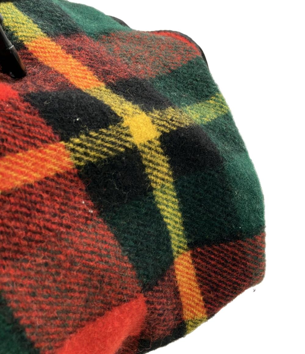 ジョンソンウーレンミルズ リュック ウールデイパック クレイジーチェック柄 メンズ Johnson Woolen Mills