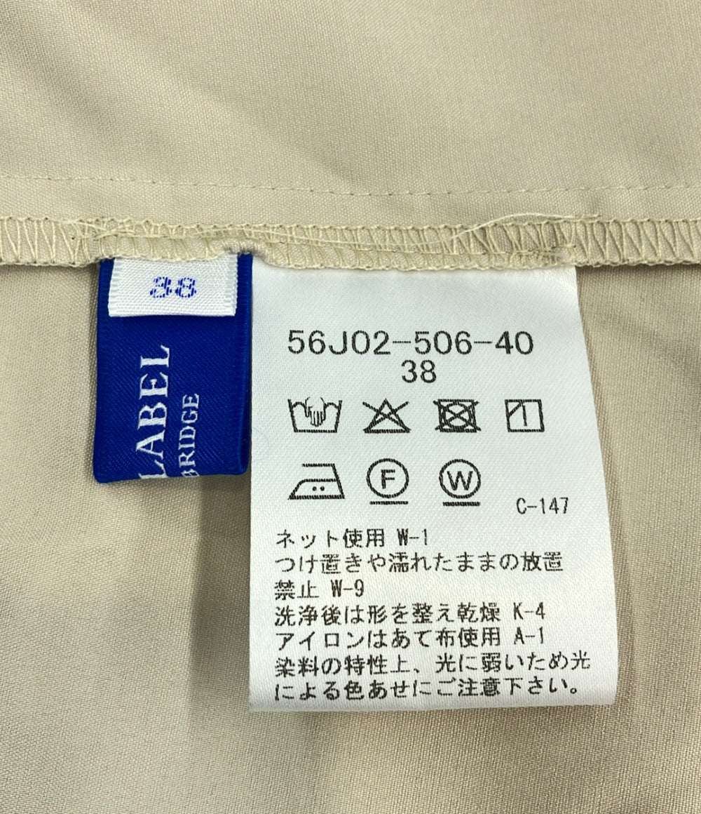 美品 BLUE LABEL CRESTBRIDGE 半袖ワンピース チェック 56J02-506-40 レディース SIZE 38 (M) ブルーレーベル・クレストブリッジ