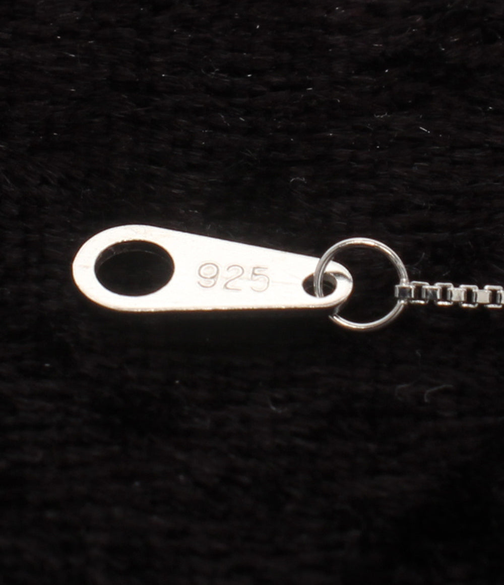 美品 A.UN jewelry ネックレス SV925 ハートモチーフ レディース アウンジュエリー