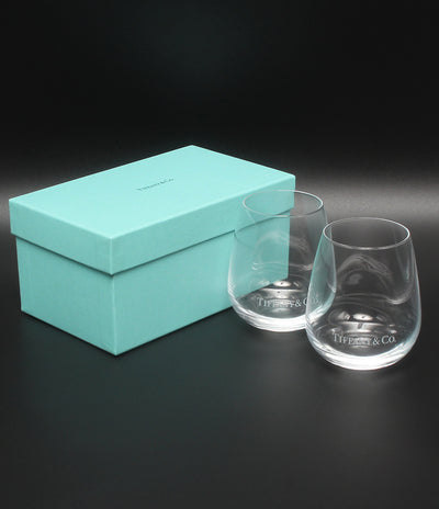Tiffany & Co. グラス タンブラー 2点セット ペア TCO ティファニー