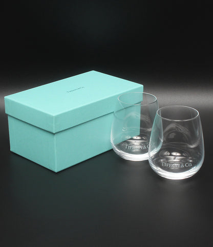 Tiffany & Co. グラス タンブラー 2点セット ペア TCO ティファニー