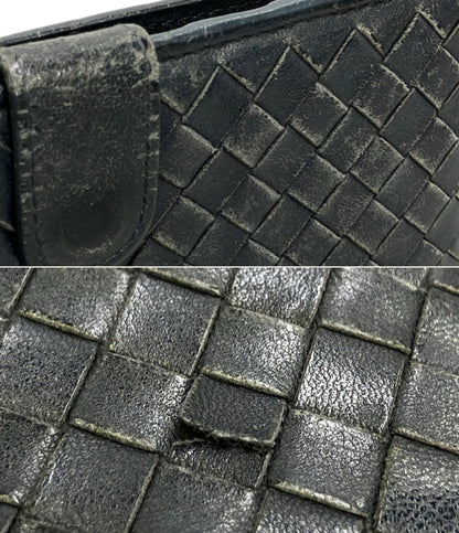 BOTTEGA VENETA ラウンドファスナー二つ折り長財布 イントレチャート 114074 メンズ ボッテガ・ヴェネタ
