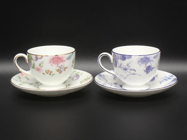 WEDGWOOD カップ＆ソーサー 2客セット スウィートプラム ブループラム ウエッジウッド