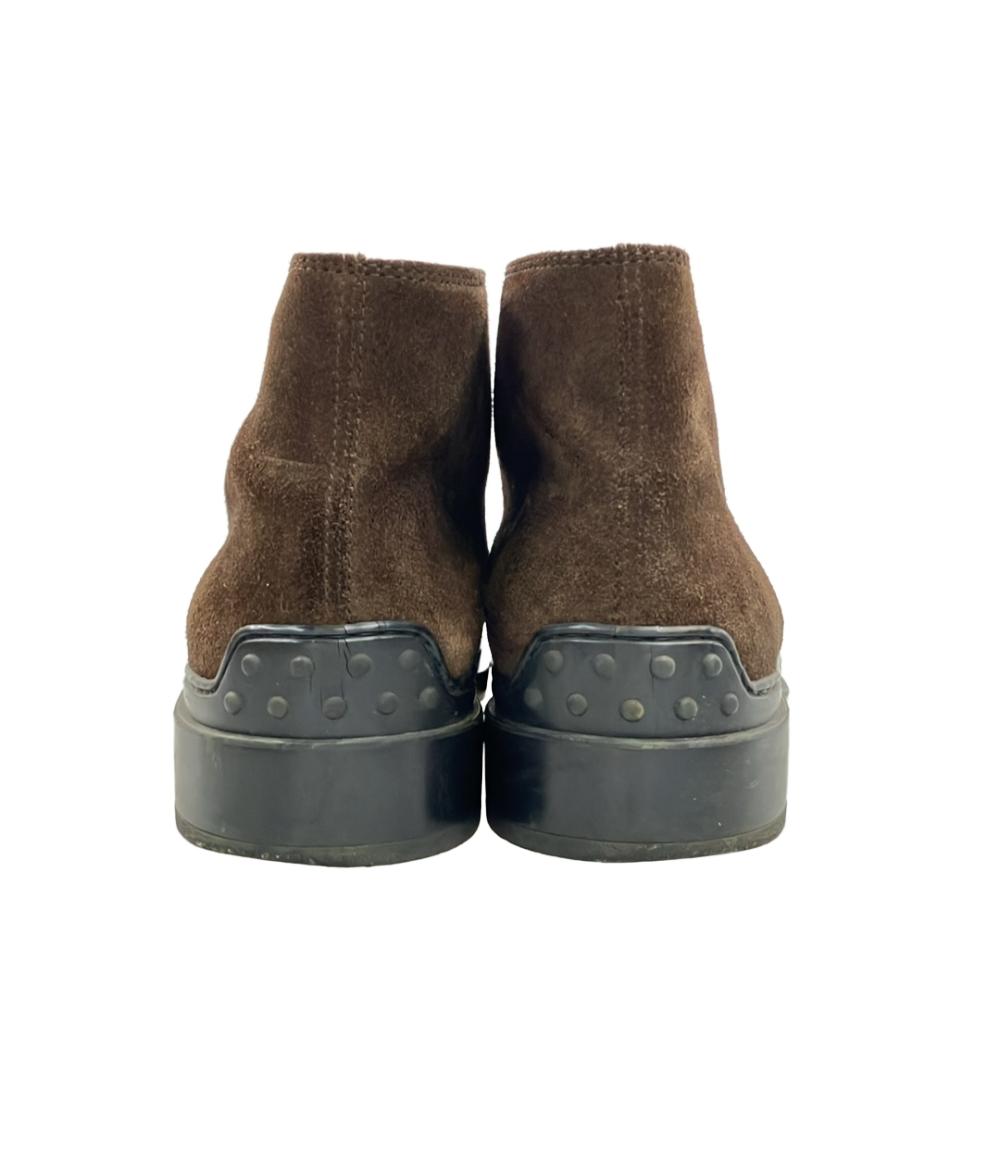 訳あり トッズ チャッカブーツ レディース SIZE 37 (L) TOD’S