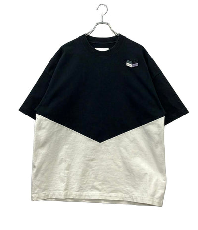 JIL SANDER 半袖 Tシャツ カットソー  バイカラー オーバーサイズ KK JM NM 0019 メンズ SIZE XL ジルサンダー