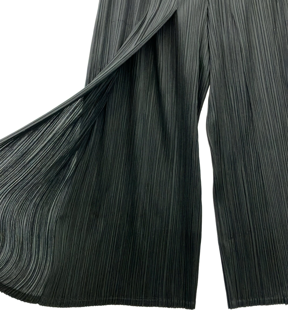 PLEATS PLEASE レイヤードスリットワイドプリーツパンツ レディース SIZE 02 プリーツプリーズ