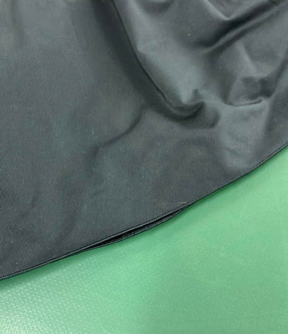 エムプルミエブラック ナイロンフレアミディアムスカート レディース SIZE 36 (XS) M-PremierBLACK