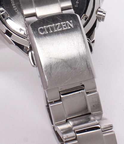 CITIZEN 腕時計 ソーラー ブラック MK-E019 メンズ シチズン
