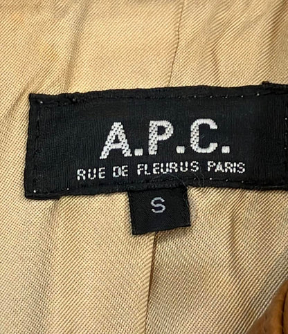 アーペーセー レザージャケット レディース SIZE S A.P.C.