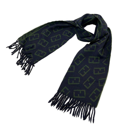 FENDI マフラー ウール100% ズッカ柄 z773823 ユニセックス フェンディ