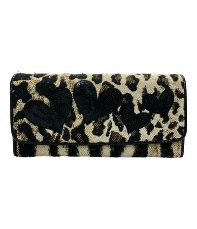thinkbee 長財布 レオパード柄 レディース シンクビー