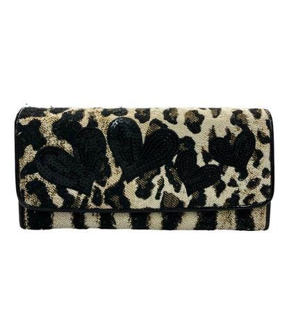 thinkbee 長財布 レオパード柄 レディース シンクビー