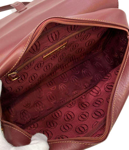 Cartier ショルダーバッグ 斜め掛け マストライン レディース カルティエ