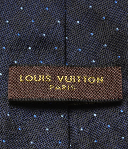 美品 LOUIS VUITTON ネクタイ シルク100％ ドット柄 メンズ ルイ・ヴィトン