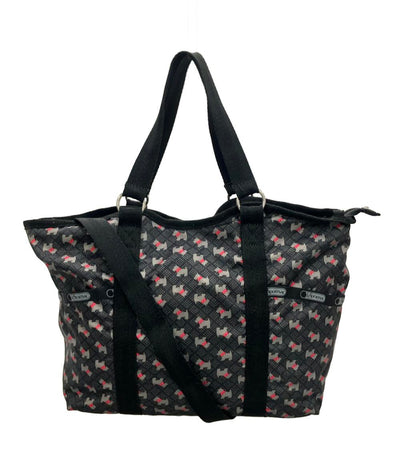 美品 LeSportsac トートバッグ ショルダーバッグ 2WAY 斜め掛け レディース レスポートサック
