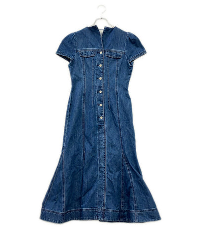 美品 CELFORD 半袖 デニムワンピース レディース SIZE 36 セルフォード